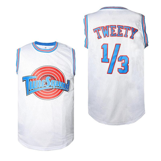 [Fallfreshness]Space Jam Basketball Jersey | Michael Jordan, Tweety Bugs Bunny, Daffy Duck Halloween Christmas Gift for Fans, 90S Retro Costume, Tiktok Viral, Cartoon Cosplay, Fan Merch